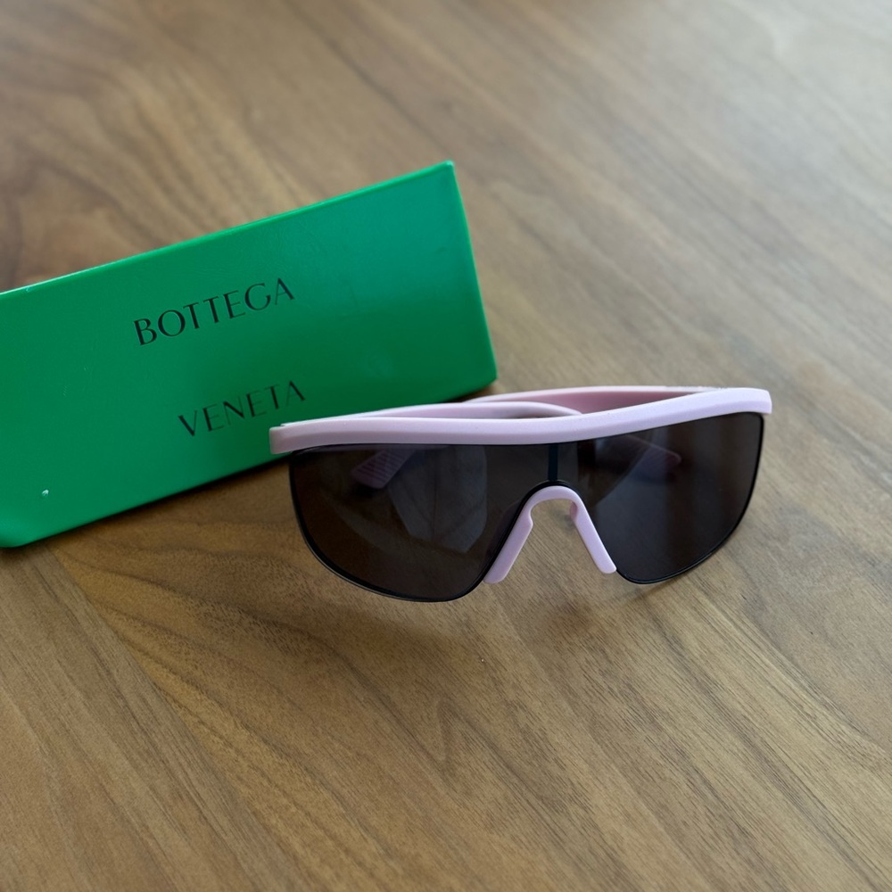 Bottega Veneta Green Eyewear Case